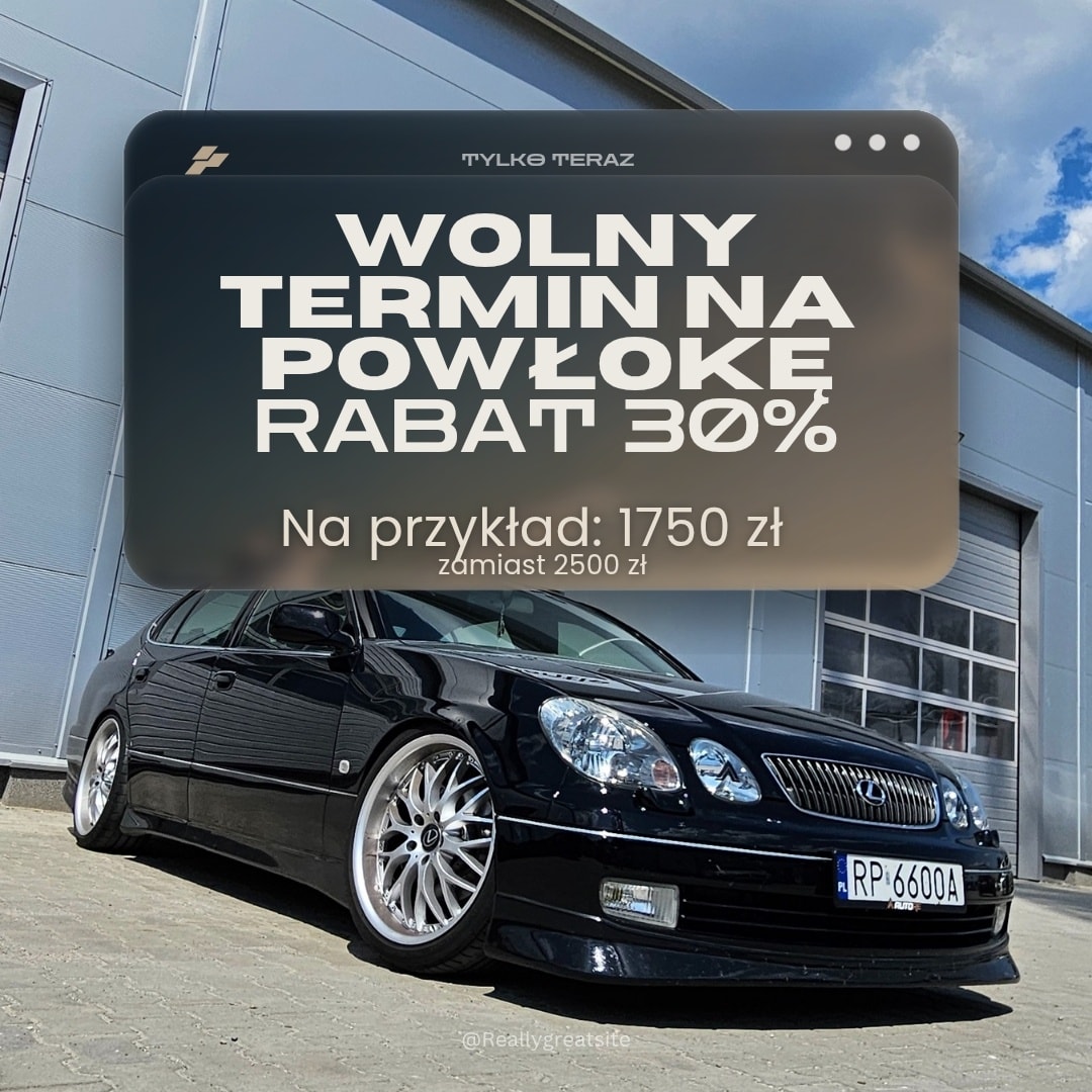 Kochani!
Zwolnił nam się termin na zabezpieczenie pojazdu powłoką ceramiczną. 
Jeśli zgłoście się do nas jutro to możecie zabezpieczyć samochód jedną z dostępnych u nas powłok aż o 30% taniej 🔥🔥🔥

‼️KTO PIERWSZY TEN LEPSZY ‼️